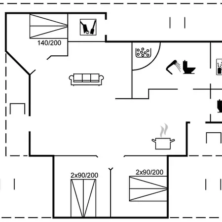 Tecumseh - 150m From The Sea By Interhome *